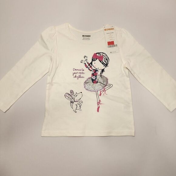 Gymboree Top Dance to Your Own Rhythm Shirt. 18-24 Months. - Picture 1 of 3